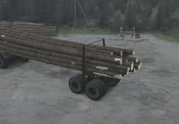 Log Texture version 1.0 for Spintires: MudRunner (v14.08.19)