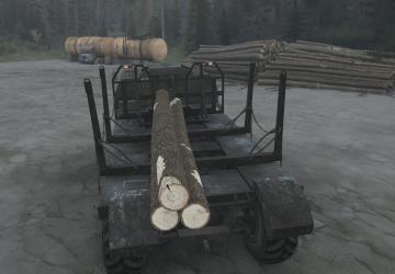 Log Texture version 1.0 for Spintires: MudRunner (v14.08.19)