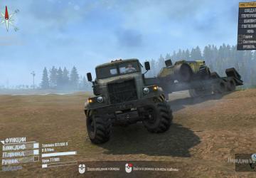 Texture for Kraz 255 and 256 for Spintires: MudRunner (v10.06.19)