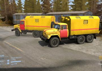 Texture for ZIL-131 (Emergency Style) version 1.0 for Spintires: MudRunner (v22.03.19)