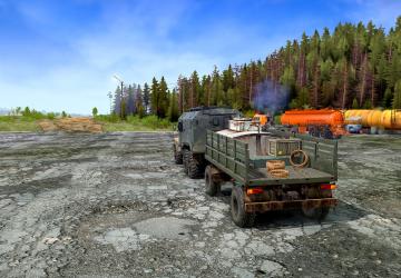 Headlight Texture for Default Trailers for All Game Versions v1 for Spintires: MudRunner (v19.11.18)