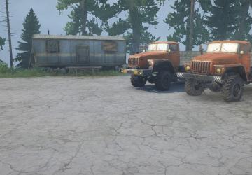 Ural 4320 Cabin Texture version 1.0 for Spintires: MudRunner (v10.06.19)