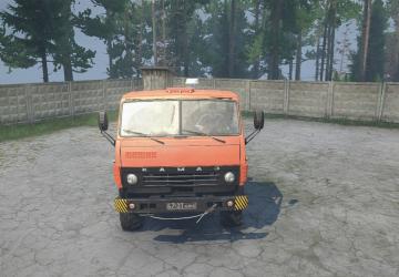 KamAZ-4310 Texture version 1.0 for Spintires: MudRunner (v10.06.19)