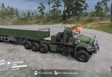 Textures for Mack Deference Mod version 1.3 for Spintires: MudRunner (v25.02.21)
