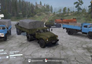 Textures for ZIL-130 Mod (Pack) version 1.1 for Spintires: MudRunner (v25.02.21)