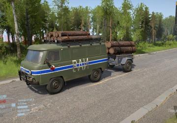 Textures and Flashers for UAZ-452 (3741) version 3.0 for Spintires: MudRunner (v10.06.19)