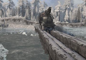 The Road to the North 3 Map version 3.2 for Spintires: MudRunner (v14.08.19)