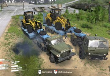 Tral Dozer version 1.0 for Spintires: MudRunner (v25.02.21)