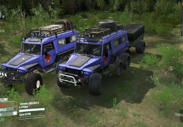 Trekol 6x6 version 1.3 for Spintires: MudRunner (v10.06.19)