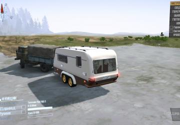 CARAVAN 2-Axle Trailer version 01 for Spintires: MudRunner (v10.06.19)