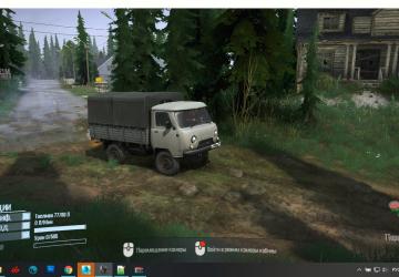 UAZ-452 Flatbed version 1.0 for Spintires: MudRunner (v10.06.19)