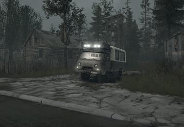 UAZ 452D and UAZ 3303 version 2.0 for Spintires: MudRunner (v10.06.19)