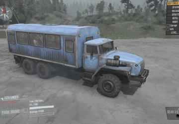 Ural 4320-40 version 3.0 for Spintires: MudRunner (v10.06.19)