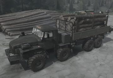 Ural-6614/KAMAZ-63501 version 18.11.19 for Spintires: MudRunner (v14.08.19)
