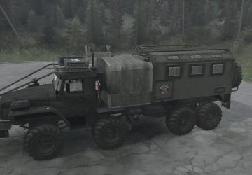 Ural-6614/KAMAZ-63501 version 18.11.19 for Spintires: MudRunner (v14.08.19)