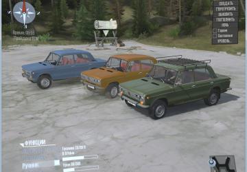 VAZ-2103 Three Different Colors version 18.10.18 for Spintires: MudRunner (v18.10.18)