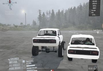 VAZ-2106 Turbo Lada on Air Suspension version 19.07.16 for Spintires: MudRunner (v25.02.21)