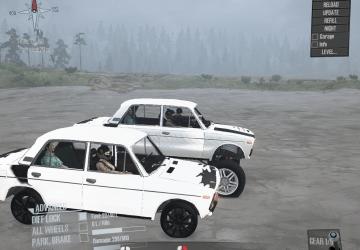 VAZ-2106 Turbo Lada on Air Suspension version 19.07.16 for Spintires: MudRunner (v25.02.21)