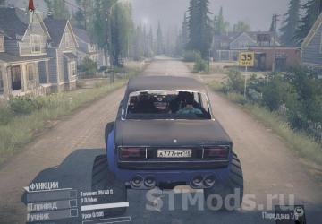 VAZ-2106 Turbo Lada on Air Suspension version 19.07.16 for Spintires: MudRunner (v25.02.21)
