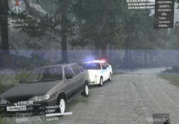 VAZ 2115 Traffic Police version 1.0 for Spintires: MudRunner (v25.02.21)