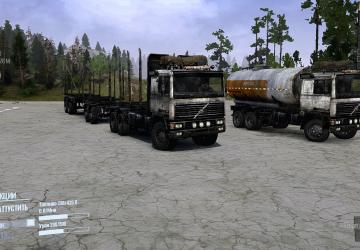 VoLvo FL12 Pack 6x6 6x4 version 1.0 for Spintires: MudRunner (v07.08.19)