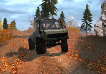 Wrangmog Rally Unimog U1300L version 1.0 for Spintires: MudRunner (v10.06.19)