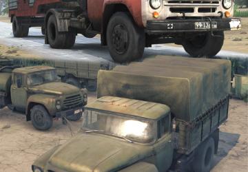 ZIL-130 Retexture version 1.0 for Spintires: MudRunner (vAll)