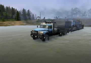 ZIL 133 and ZIL 133 Diesel P.P. version версия 0.1 for Spintires: MudRunner (v10.06.19)