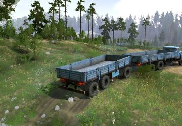 ZIL 133 and ZIL 133 Diesel P.P. version 0.1 for Spintires: MudRunner (v10.06.19)