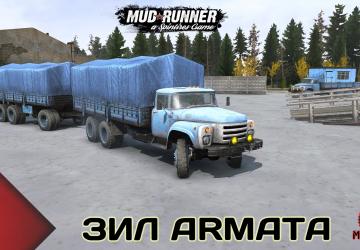 ZIL - ARMATA Pack version 1.0 for Spintires: MudRunner (v10.06.19)