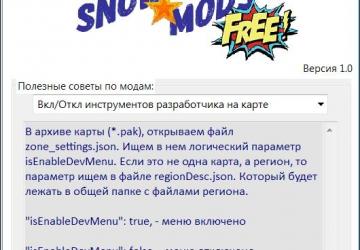 SnowModsFree version 1.0 for SnowRunner (v16.0)