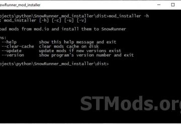 SnowRunner Mod Installer version 1.6.2 for SnowRunner (vALL)