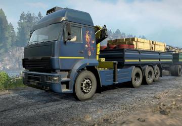 Azov 5000 8x4 6x6 version 1.0 for SnowRunner (v28.0)