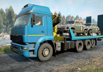 Azov 5000 8x4 6x6 version 1.0 for SnowRunner (v28.0)