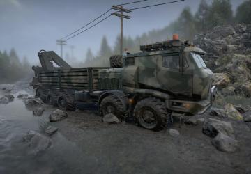 Azov 5319X Carbon Edition version 1.0.2 for SnowRunner (v26.2)