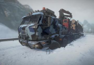Azov 5319X Carbon Edition version 1.0.2 for SnowRunner (v26.2)