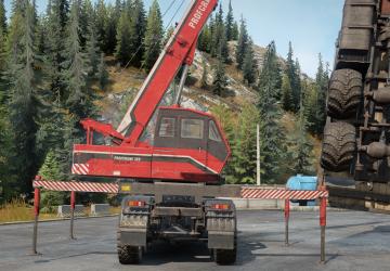 AZOV 73210 US Crane (Upgraded) and Suspension Lift v1.1.1 for SnowRunner (v4.1)