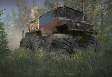 Burlak 6x6 «Nomad» version 1.1 for SnowRunner (v26.2)