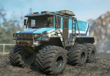 Burlak 6x6 «Nomad» version 1.1 for SnowRunner (v26.2)