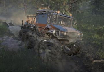 Burlak 6x6 «Nomad» version 1.1 for SnowRunner (v26.2)