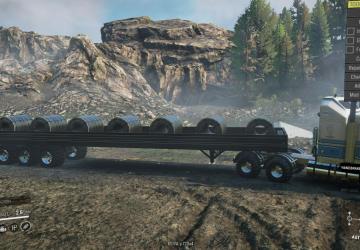 Crazys long trailers version 1.0 for SnowRunner (v34.0)