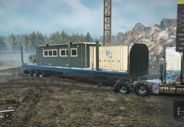 Crazys long trailers version 1.0 for SnowRunner (v34.0)
