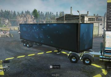 Crazys long trailers version 1.0 for SnowRunner (v34.0)