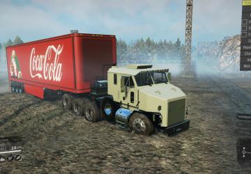 Crazys trailer pack (saddle low) version 1.0 for SnowRunner (v24.0)