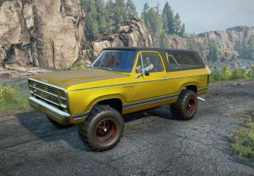 Dodge Ramcharger version 1.1.1 for SnowRunner (v35.2)