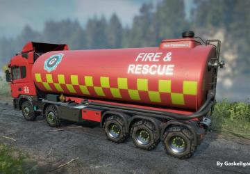 GGMS Mod Pack 6 (Fire and Rescue) version 1.0.0 for SnowRunner (v20.1)