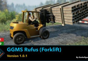 GGMS Rufus (Forklift) version 1.0.1 for SnowRunner (v16.1)
