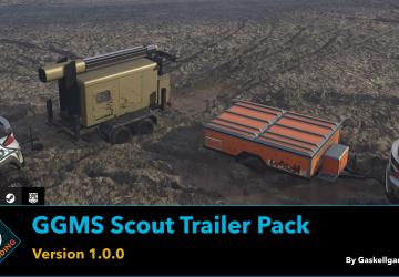GGMS Scout Trailers version 1.0.0 for SnowRunner (v16.0)