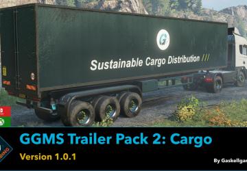 GGMS Trailer Pack 2 (Cargo) version 1.0.1 for SnowRunner (v17.3)