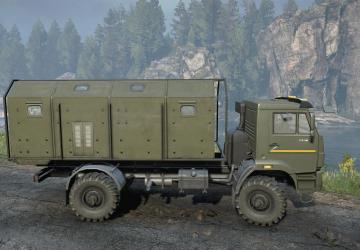 KAMAZ-4326 version 1.0 for SnowRunner (v23.0)